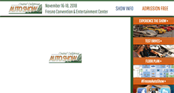 Desktop Screenshot of fresnoclovisautoshow.com